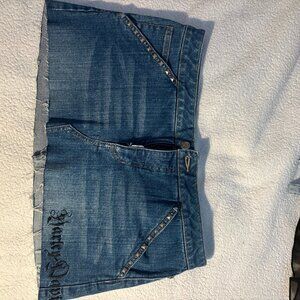 Harley Davidson Mini Skirt